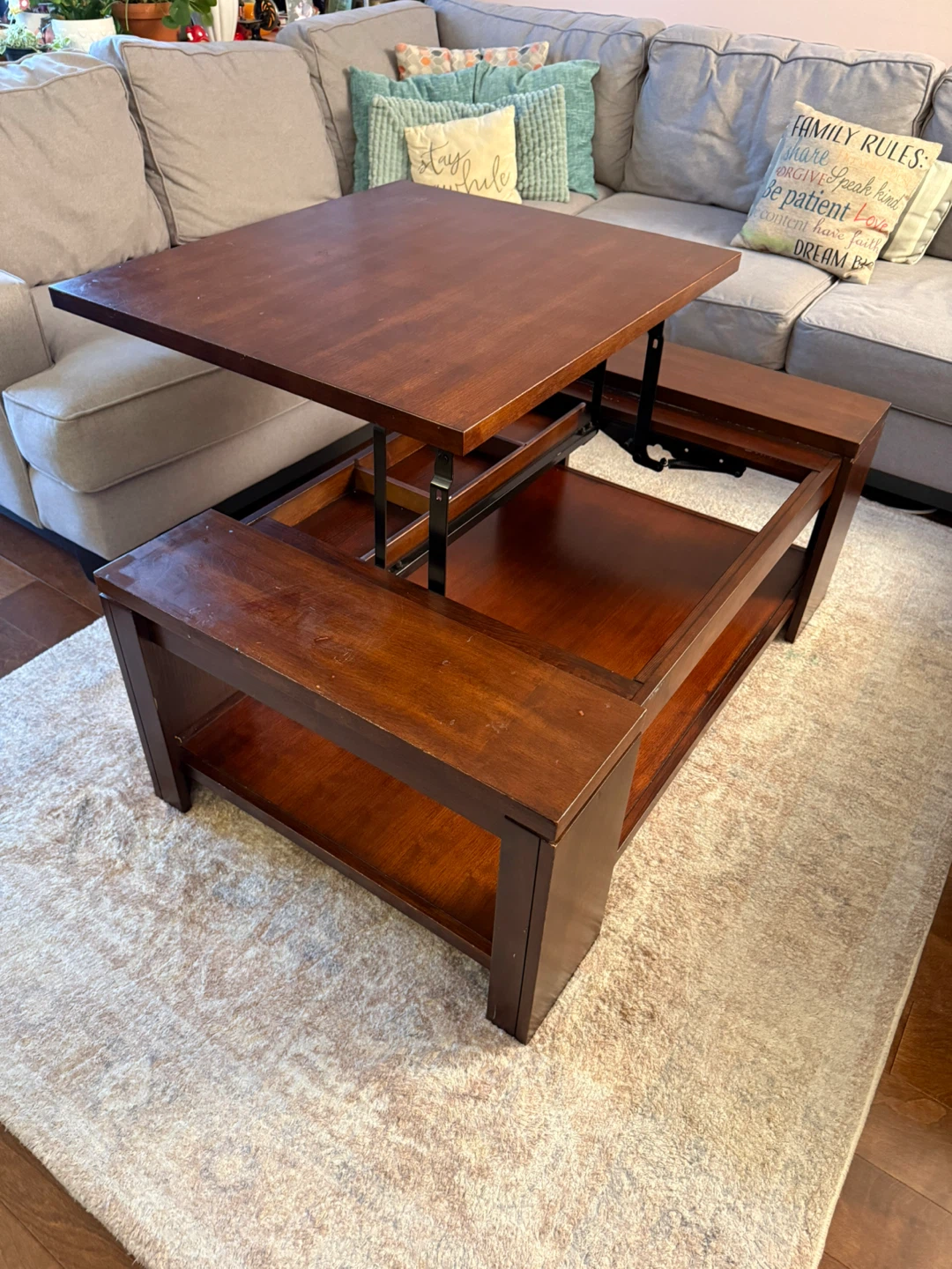 Lift Top Coffee Table - photo 3