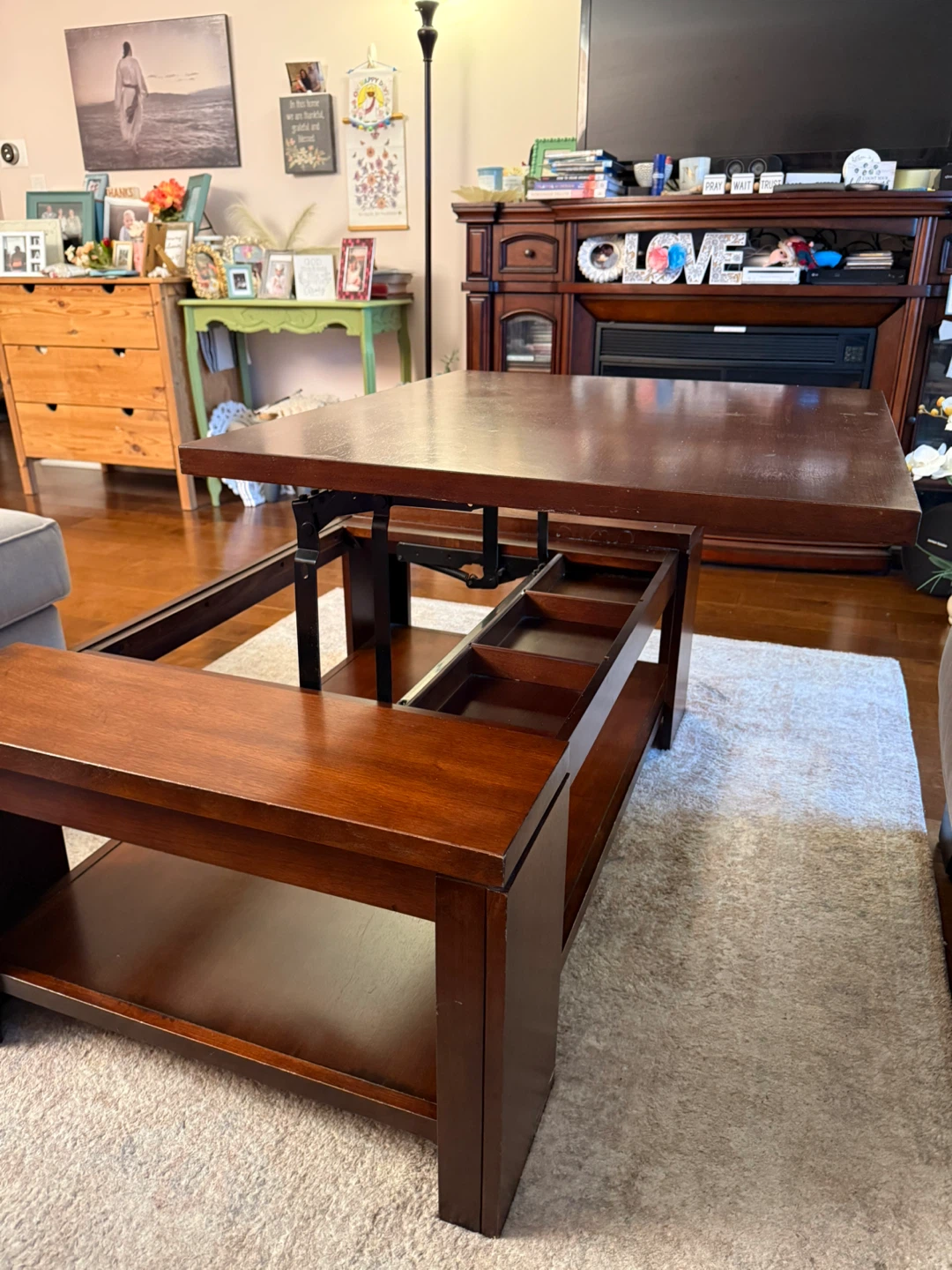 Lift Top Coffee Table - photo 4