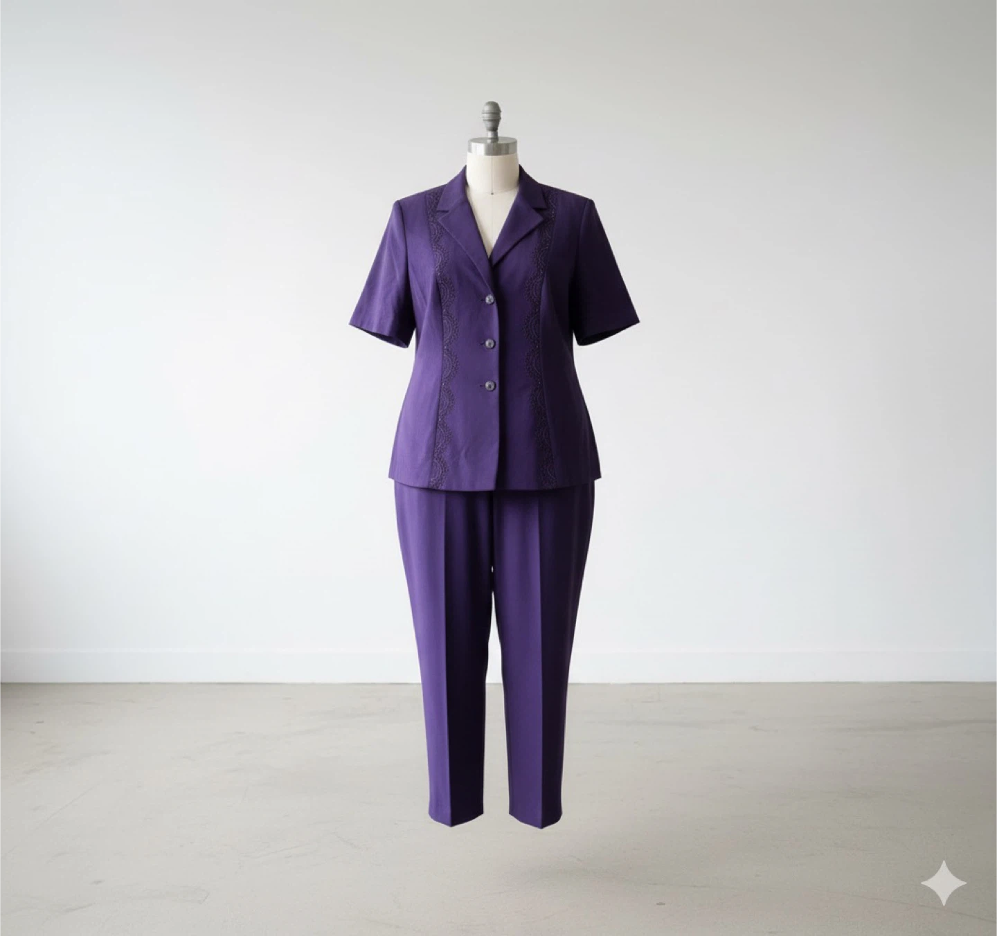 Brand New Ladies' Two-Piece Suit Set (XL) - photo 2