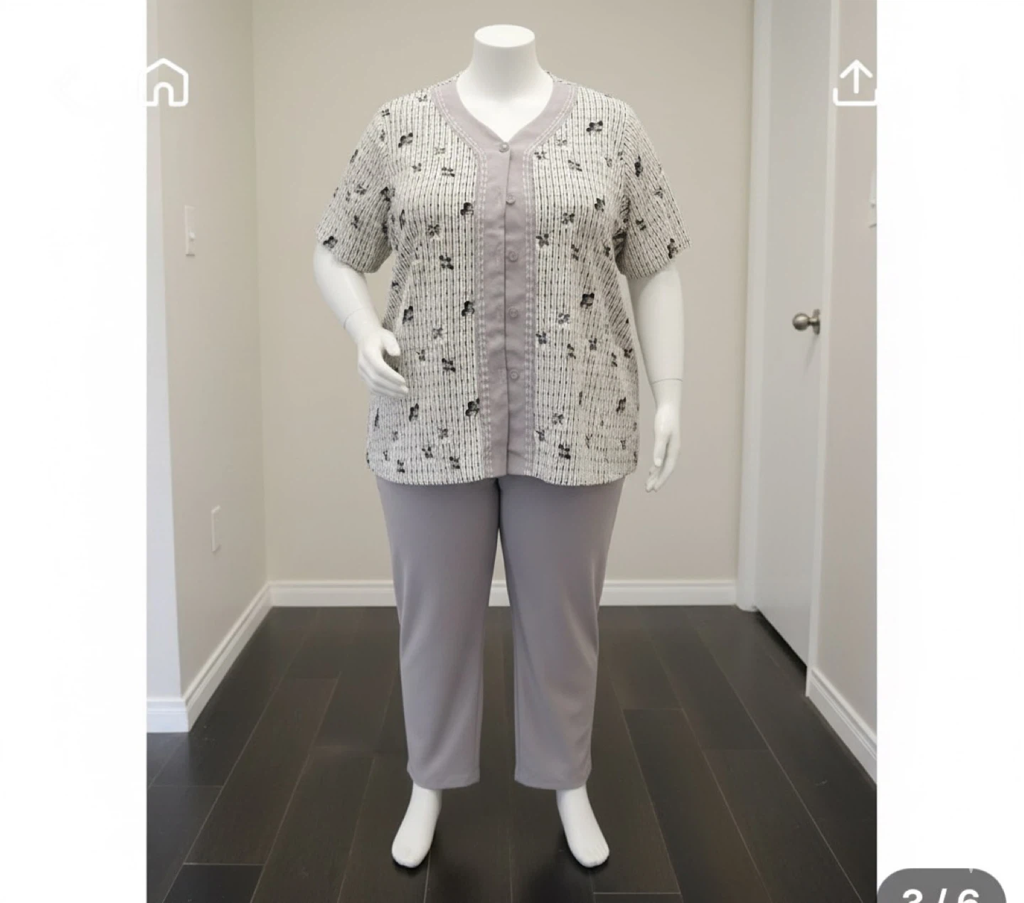Brand New Ladies' Two-Piece Suit Set (XL) - photo 3