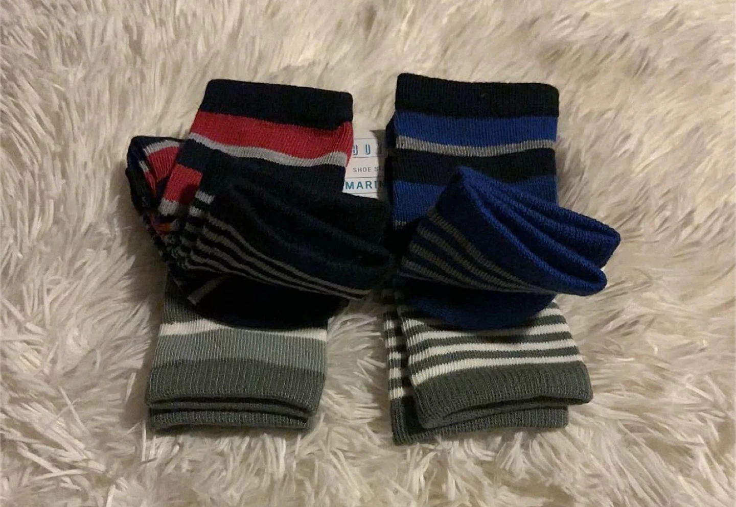 The Children's Place Crew Socks 6-Pack, Size 6-12M - photo 3