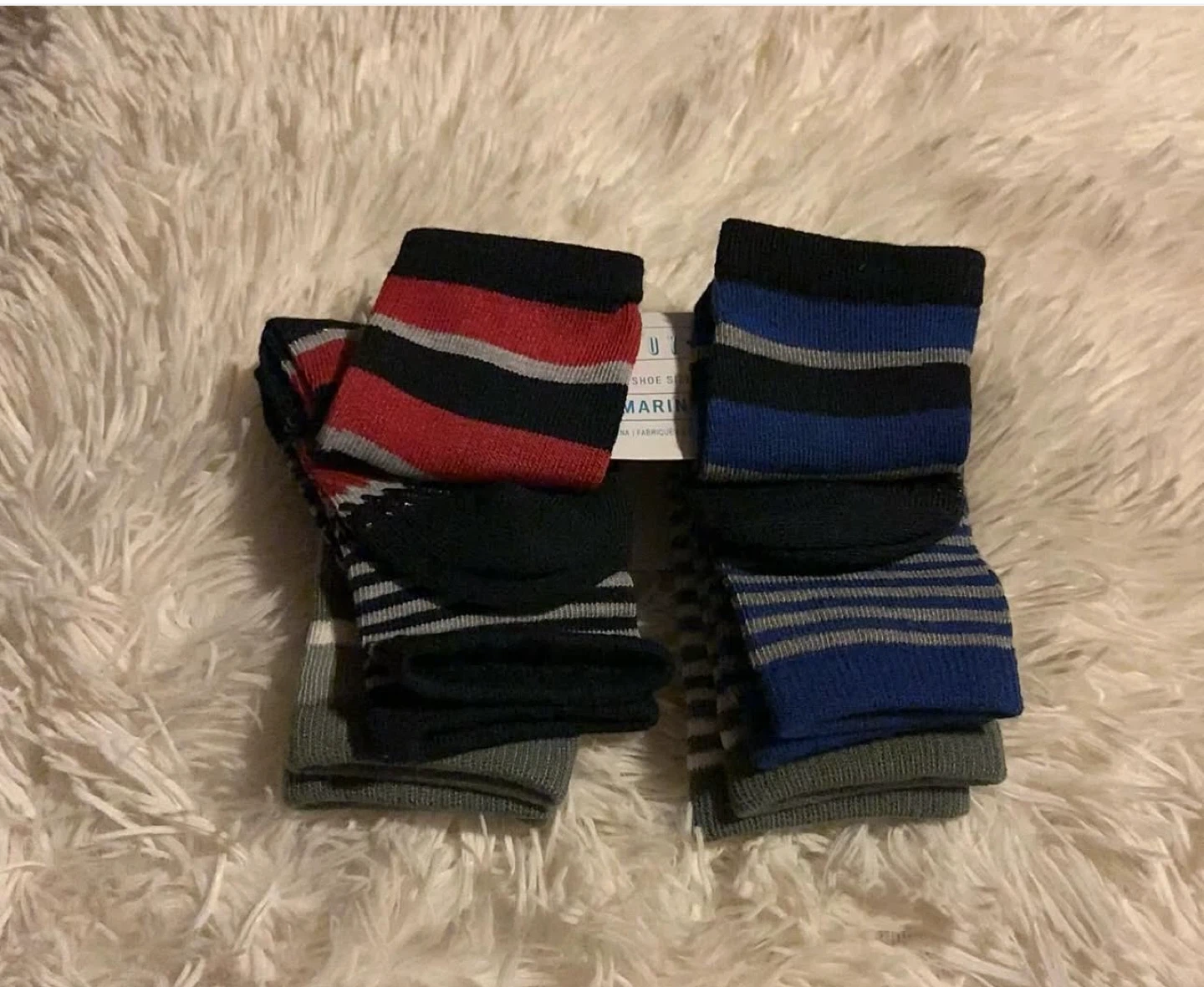 The Children's Place Crew Socks 6-Pack, Size 6-12M - photo 2