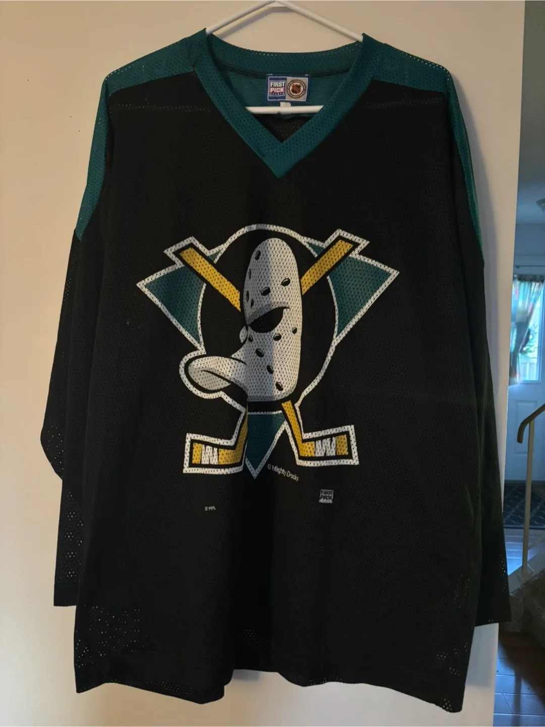 Anaheim Mighty Ducks Hockey Jersey