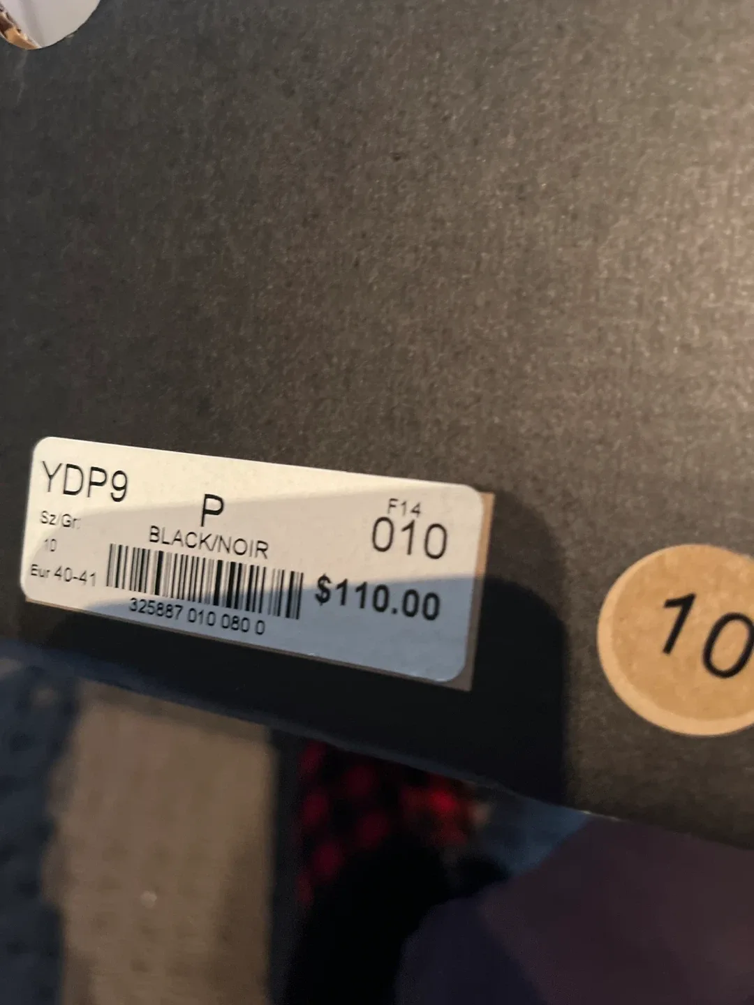 Black Leather Boots - Size 10 image indicator(4)