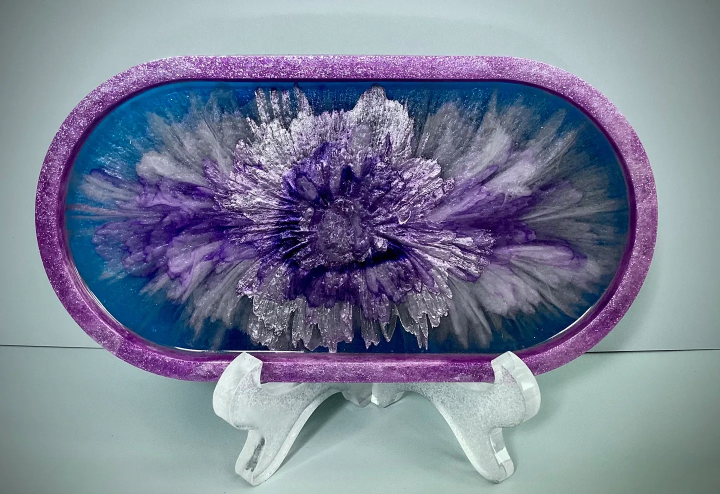 Handmade Resin Trays - Unique Designs!