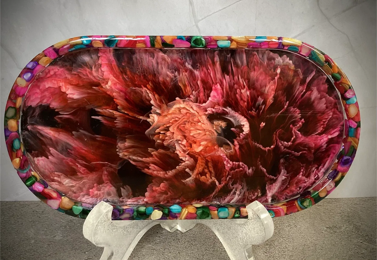 Handmade Resin Trays - Unique Designs! image indicator(8)