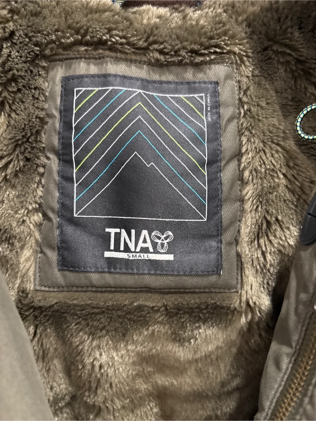 TNA Winter Jacket removable hood- Size Small image indicator(2)