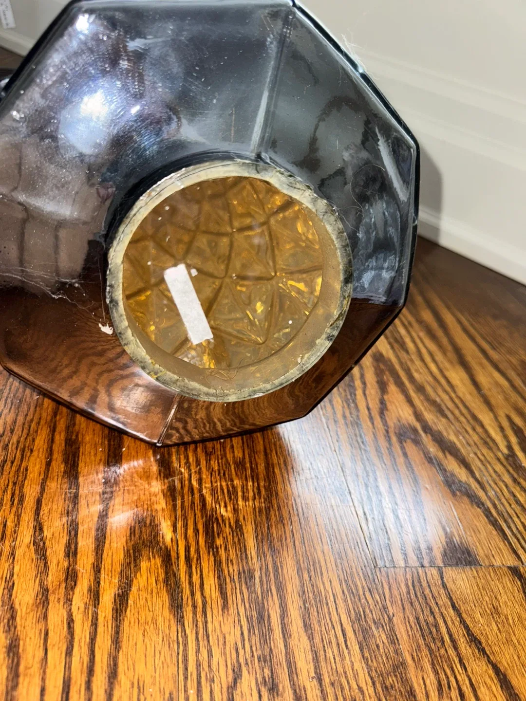 Silver Mirrored Glass Christmas Tree Decor set of two image indicator(4)