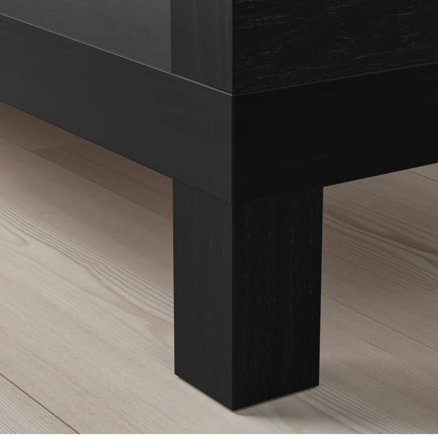 IKEA TV Stand, Black-Brown, 120x35x36 cm - photo 4