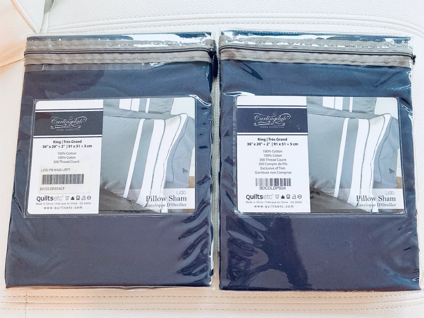 New Carlingdale Lido King Pillow Shams & Duvet Cover image indicator(3)