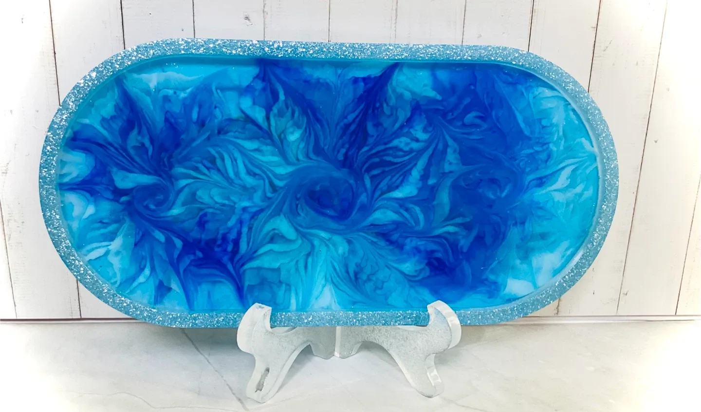 Handmade Resin Tray - Unique Design image indicator(6)