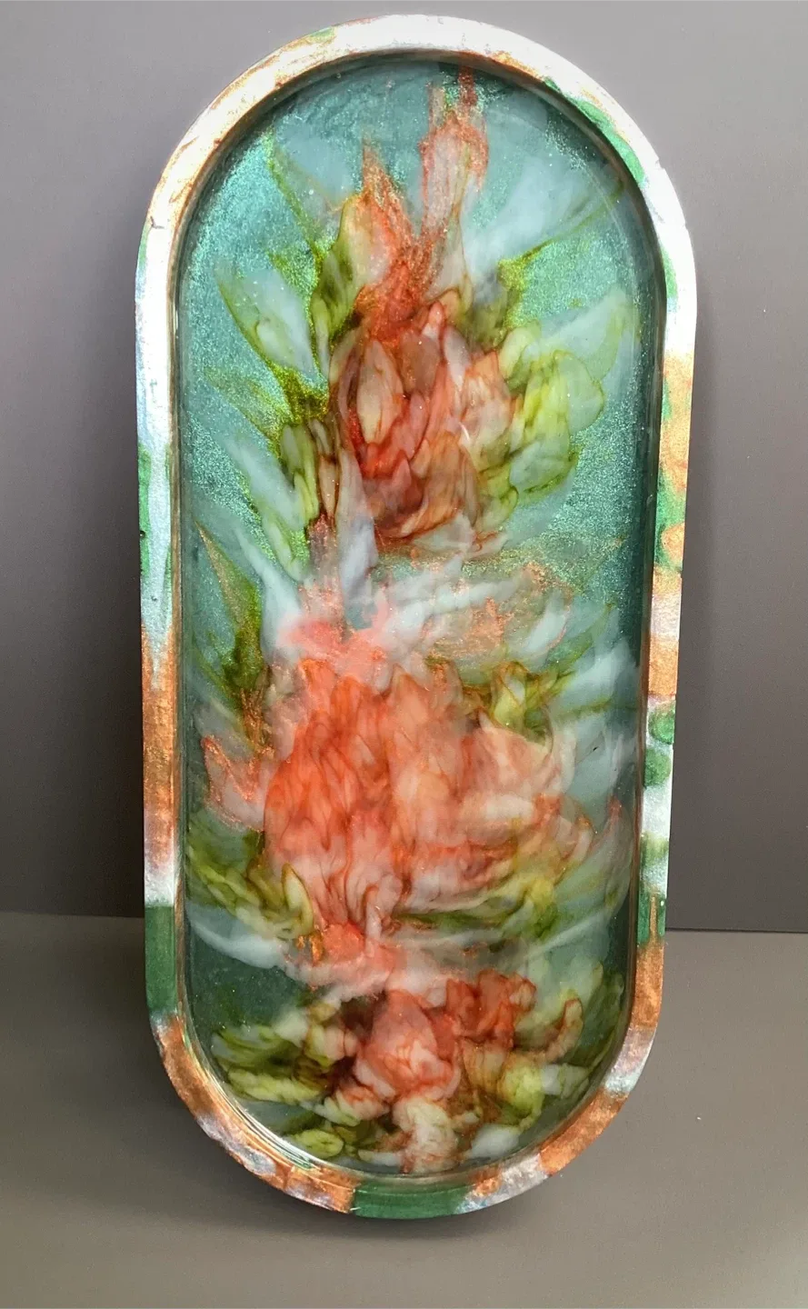 Handmade Resin Tray - Unique Design