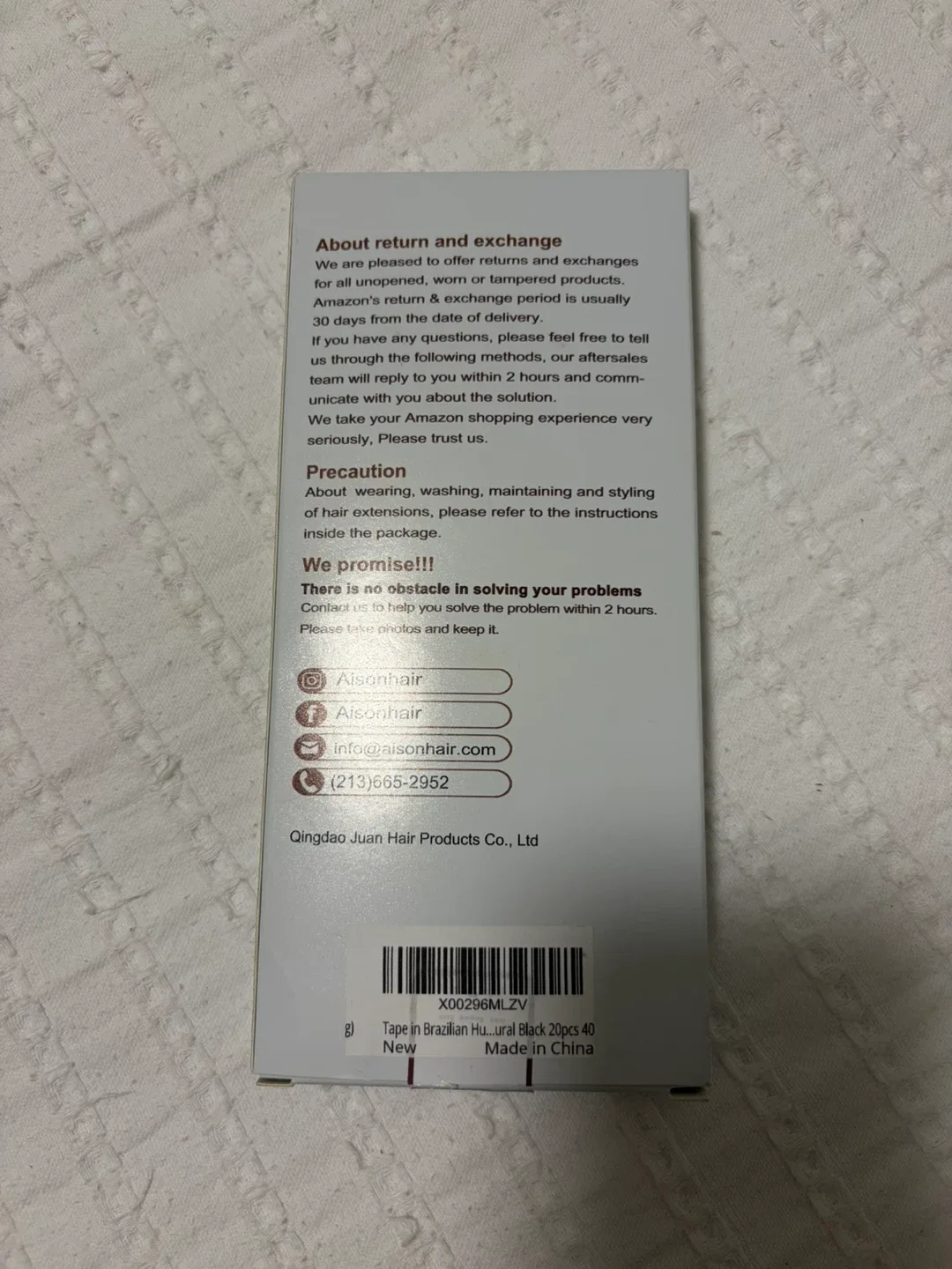 New Aison Tape In Black Hair Extensions image indicator(2)