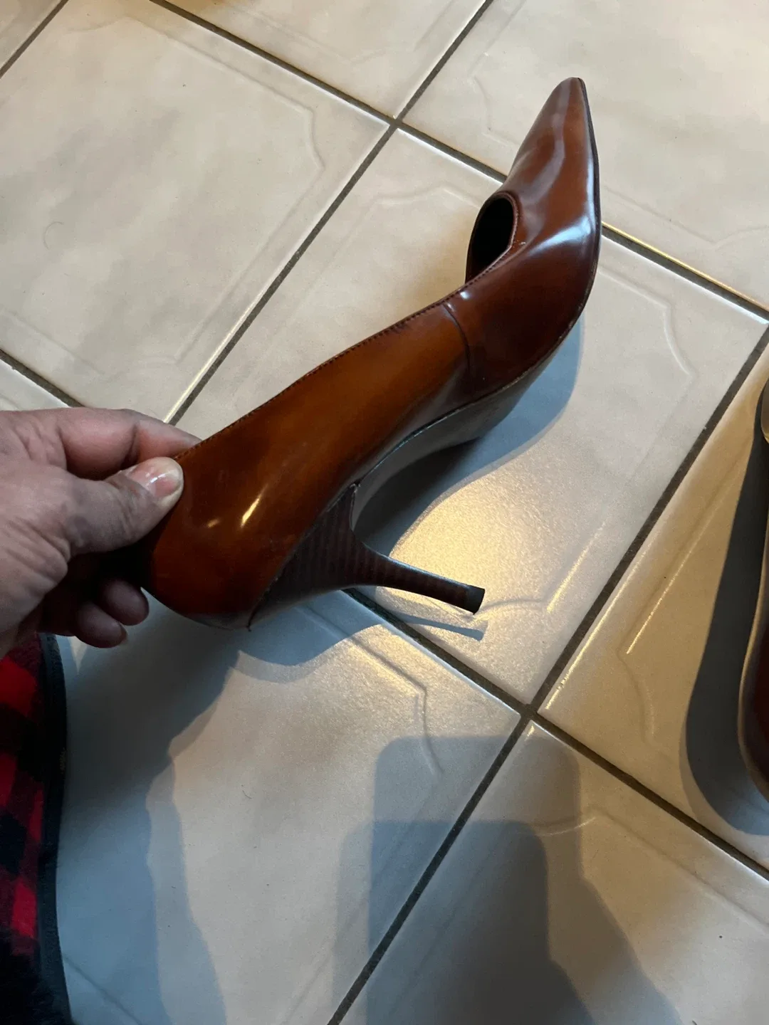 Aldo Brown Pointed Heels - Size 9 image indicator(2)