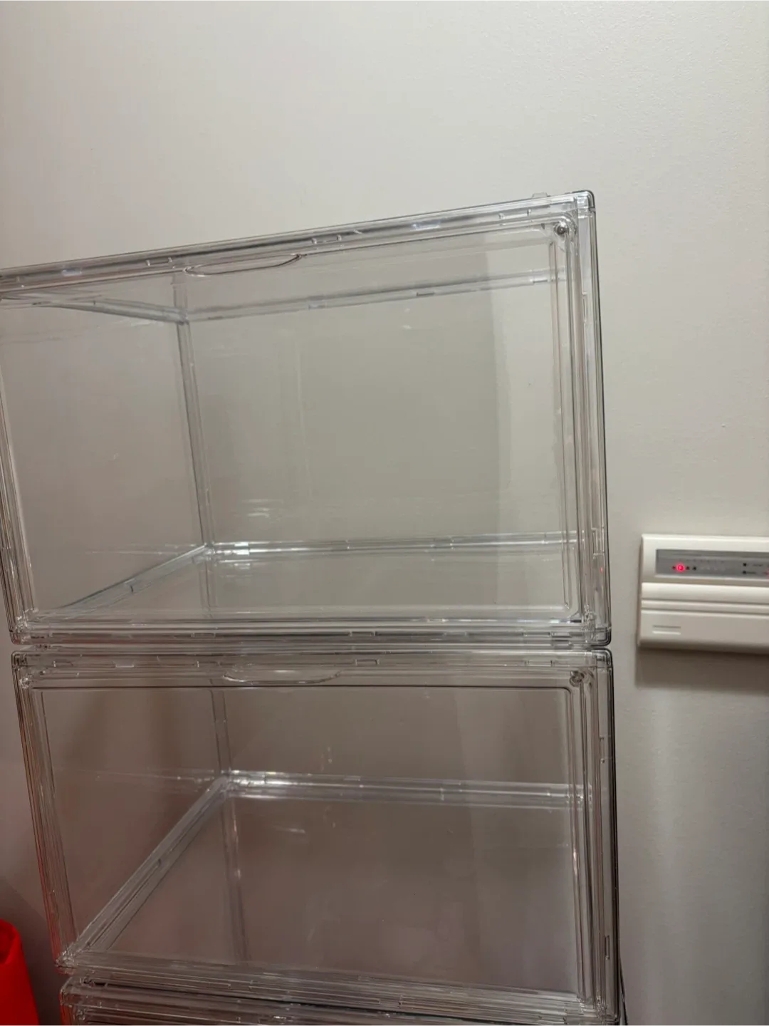 BRAND NEW Clear Stackable Storage Box