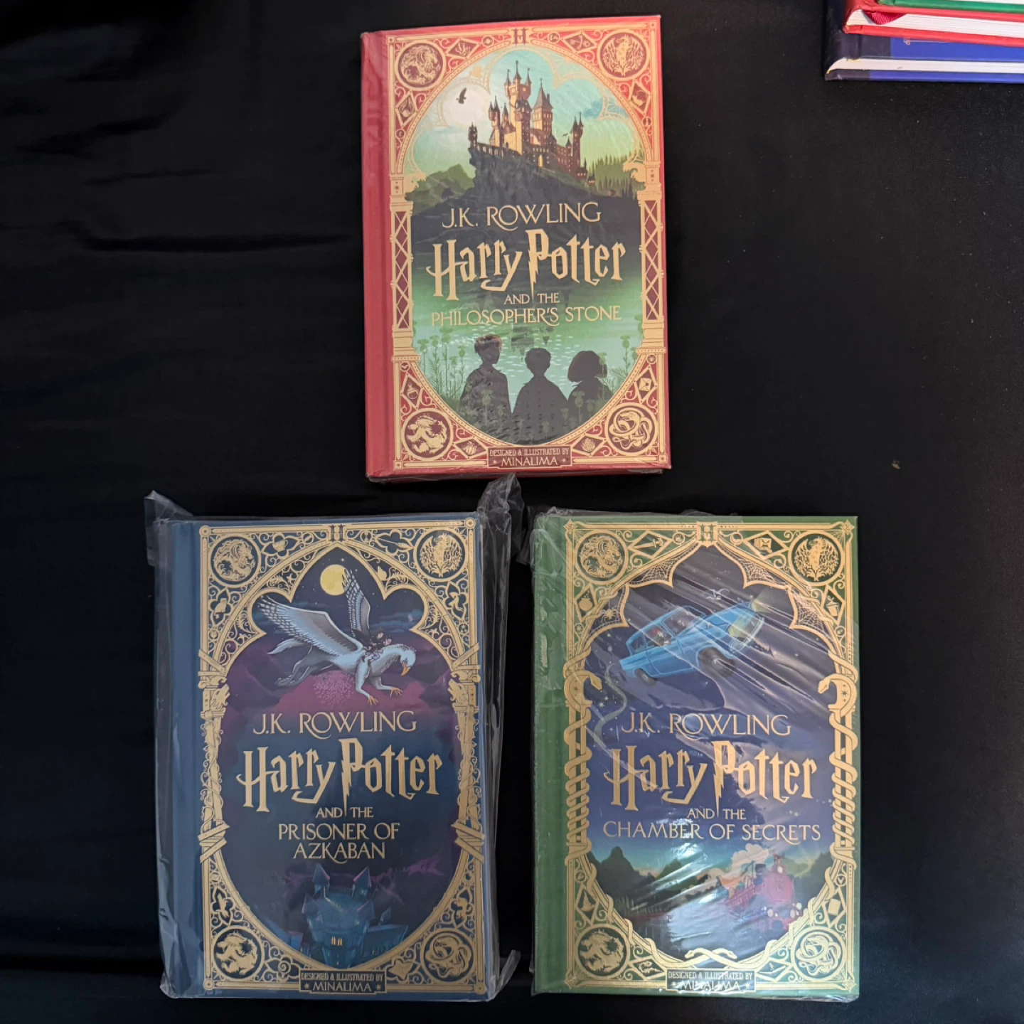 Harry Potter MinaLima Edition Books (3)