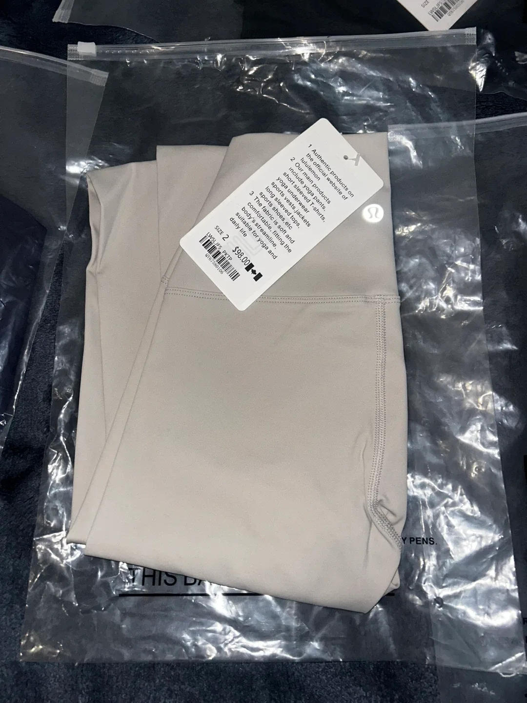 New Lululemon Align Leggings Size 2 image indicator(2)