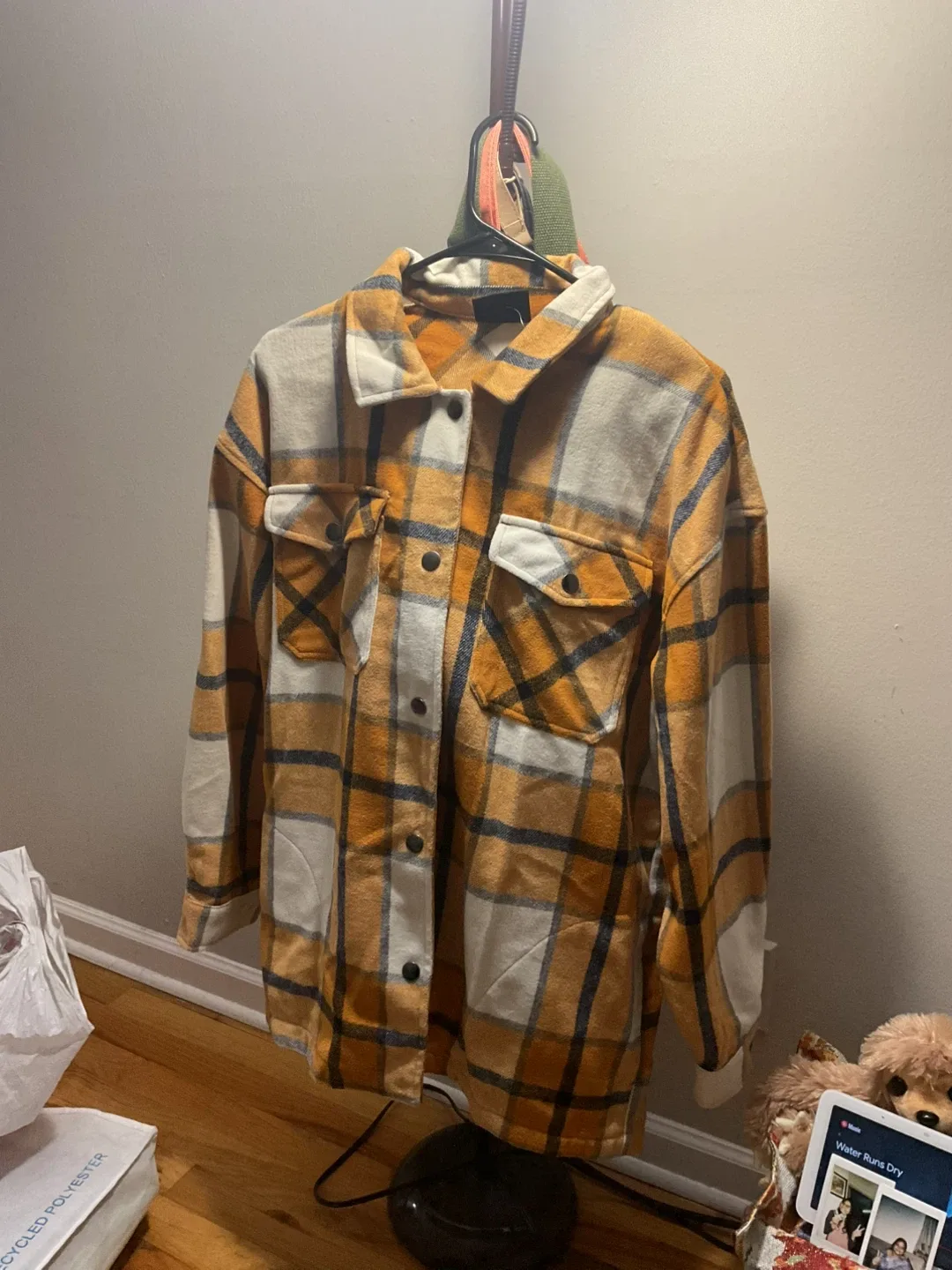 Yellow Plaid Shacket