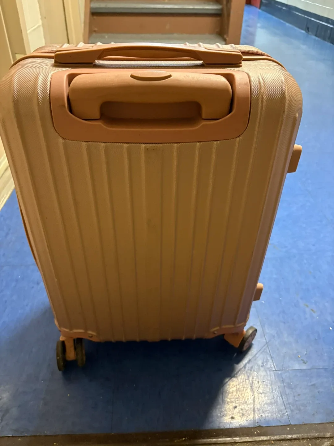 Rose Gold Carry-On Suitcase