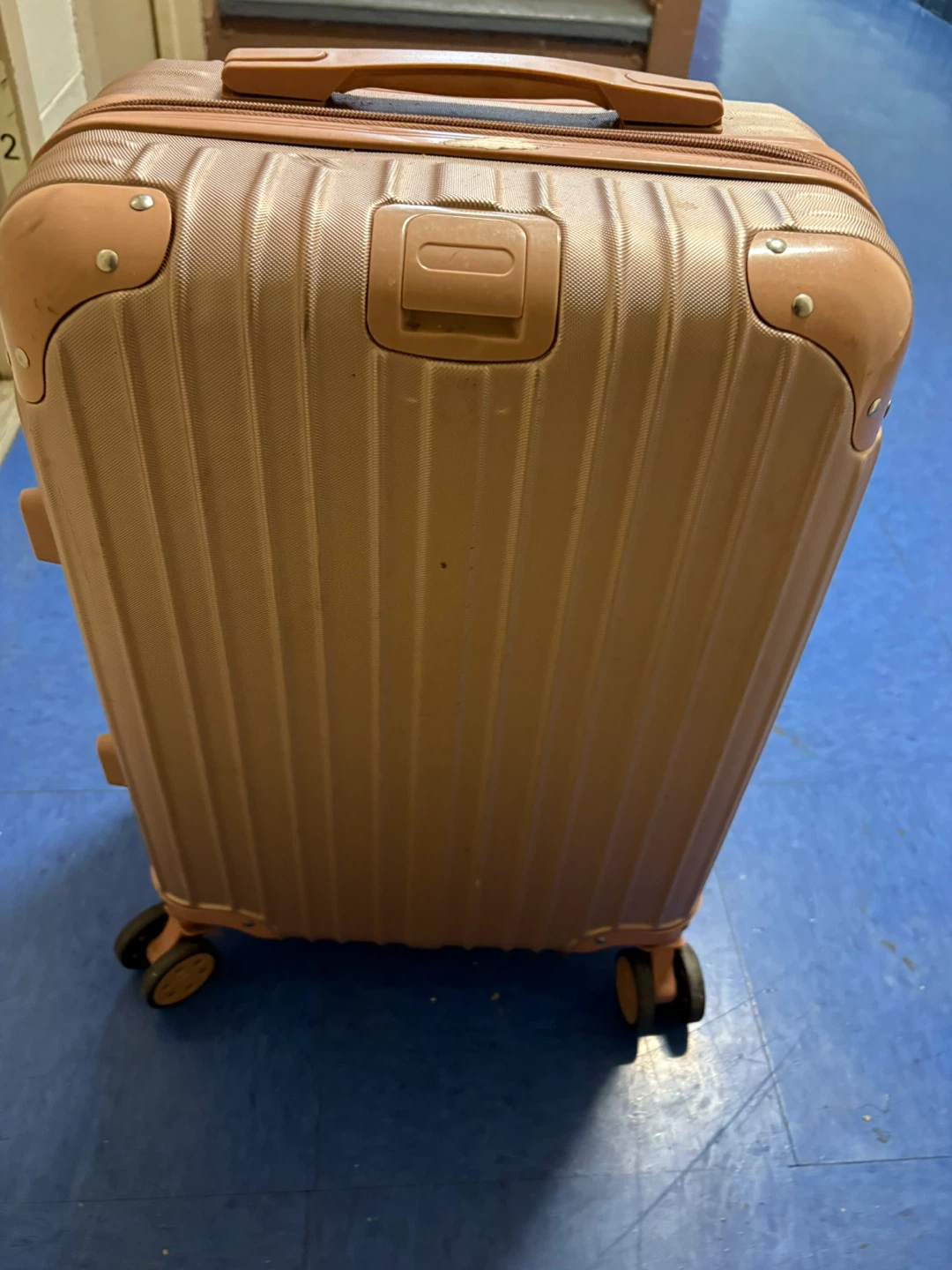 Rose Gold Carry-On Suitcase - photo 2