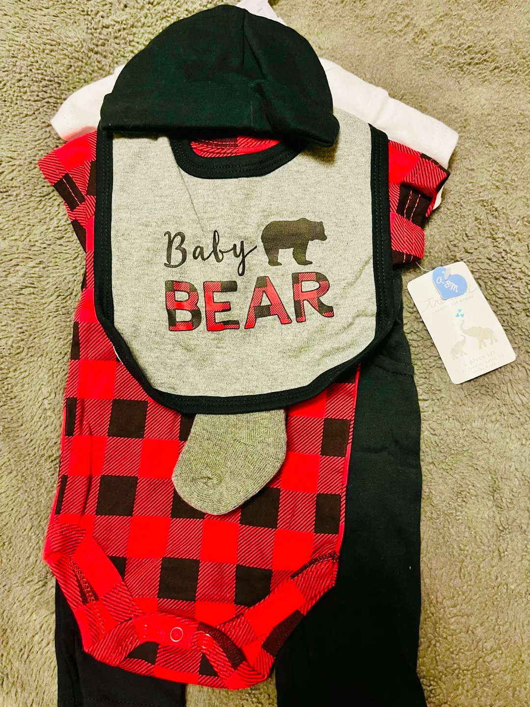 NEWBORN BABY SET 6 pcs (0-3 ms) image indicator(5)