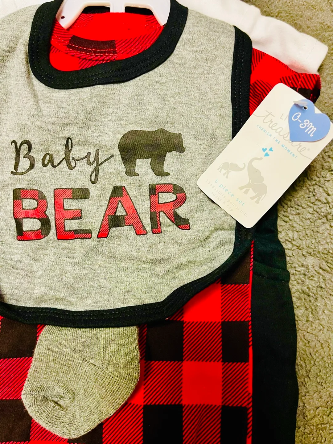 NEWBORN BABY SET 6 pcs (0-3 ms) image indicator(2)