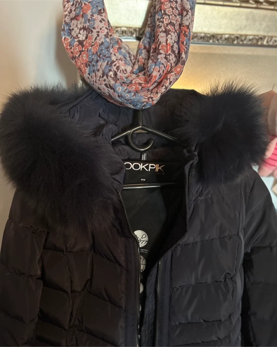 OOKPIK Navy women  Winter Jacket - Size M image indicator(2)