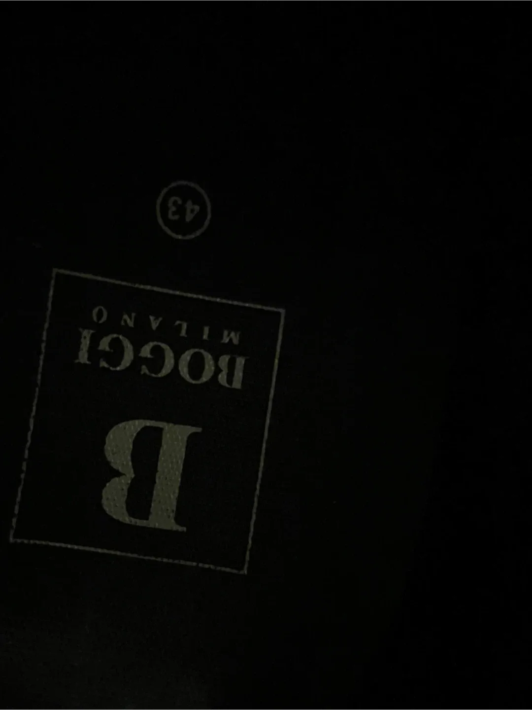 Boggi Milano Black Sneakers - Size 43 image indicator(2)