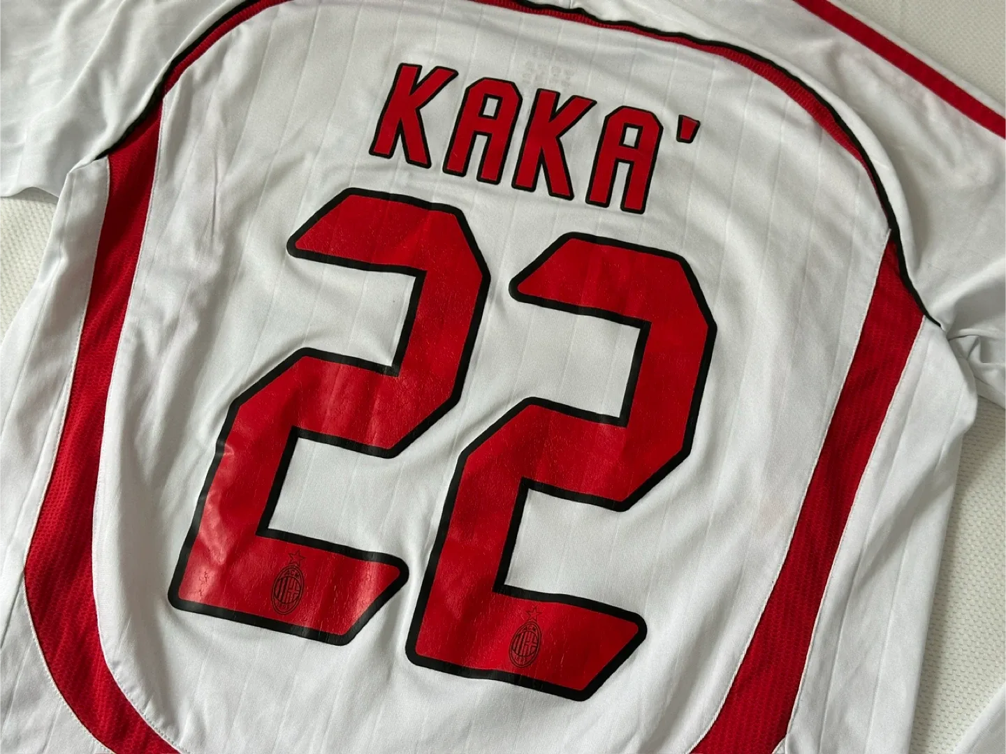 Mens Medium Kaka #22 AC Milan 2007 UCL Finals Jersey image indicator(6)