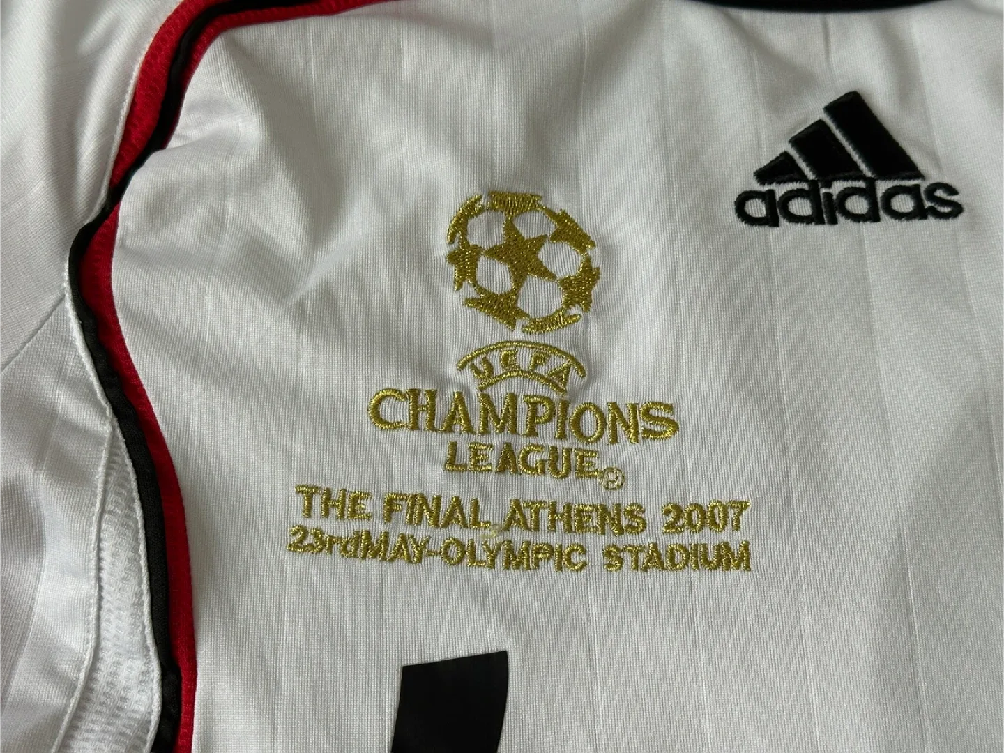 Mens Medium Kaka #22 AC Milan 2007 UCL Finals Jersey image indicator(4)