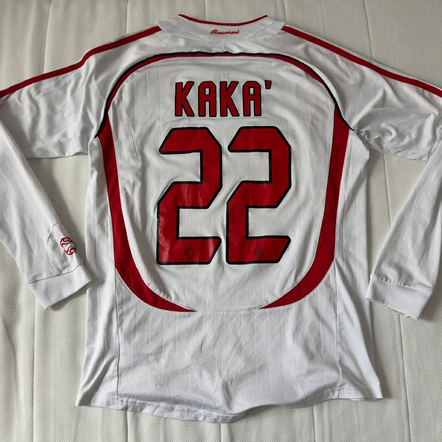 Mens Medium Kaka #22 AC Milan 2007 UCL Finals Jersey image indicator(2)