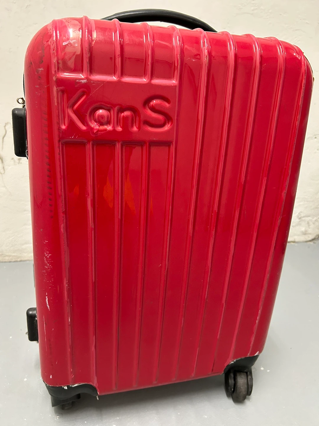 Red KanS Carry-On Suitcase