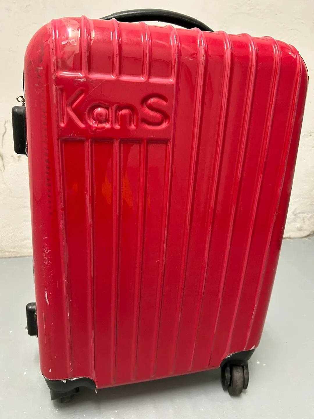 Red KanS Carry-On Suitcase