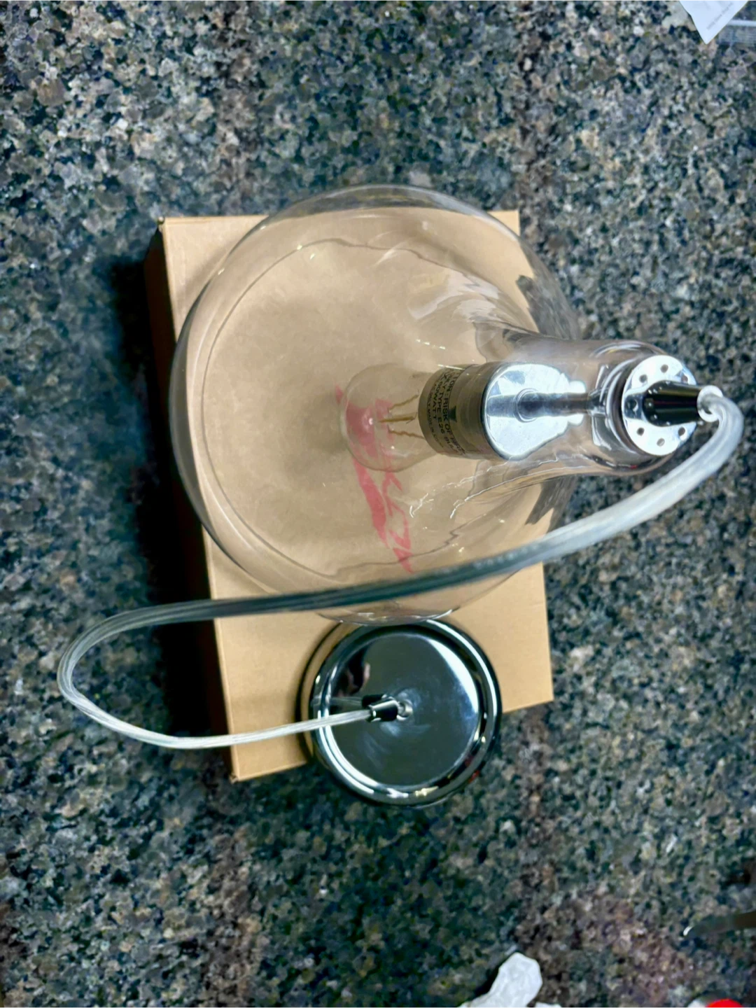 Tear Drop Style Pendant Light Fixture - photo 2