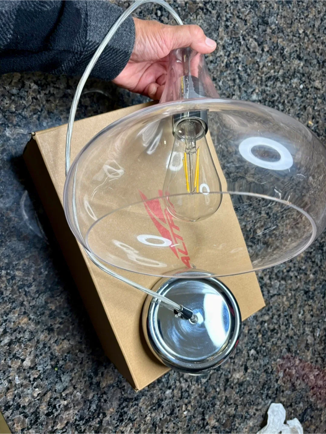 Tear Drop Style Pendant Light Fixture image indicator(3)