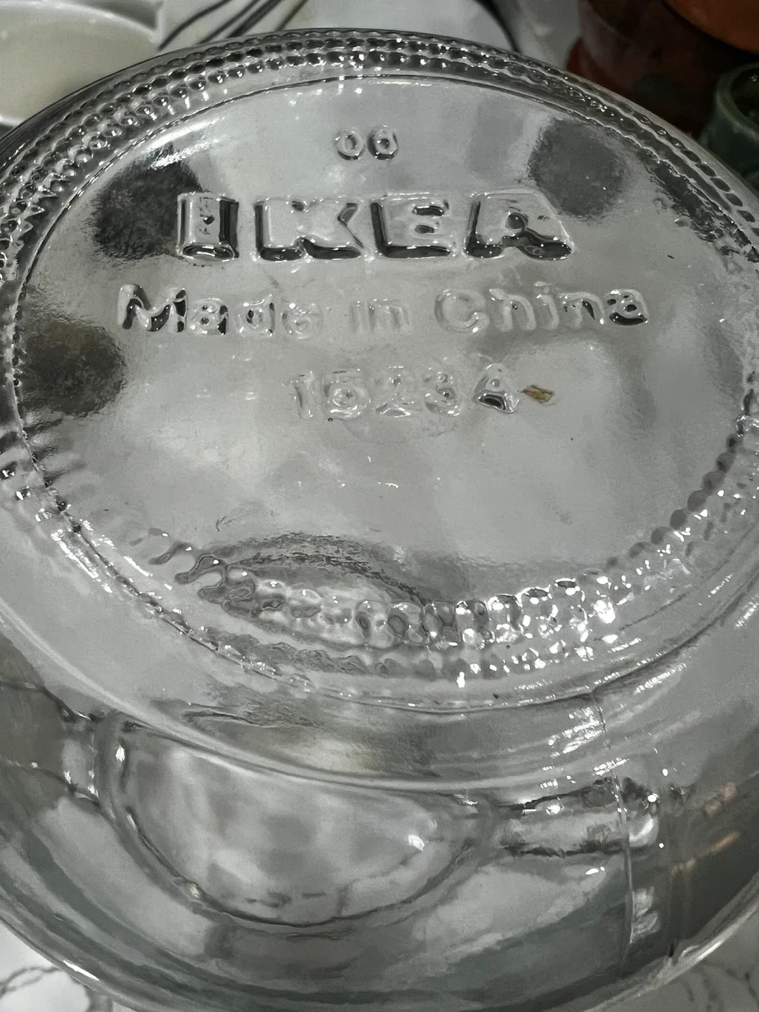 IKEA Glass Jar