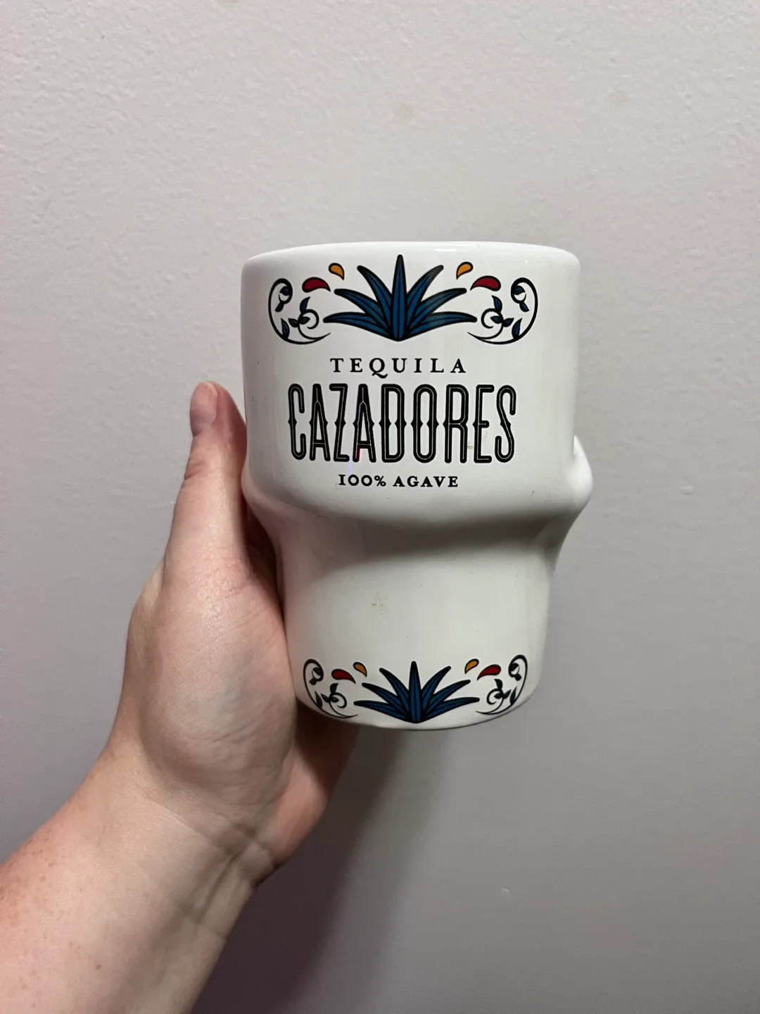 Cazadores Ceramic Tequila Skull Mug image indicator(2)