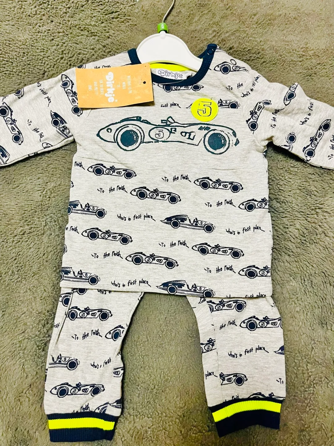 New 2 PCS BABY PAJAMA SUIT - 6 months