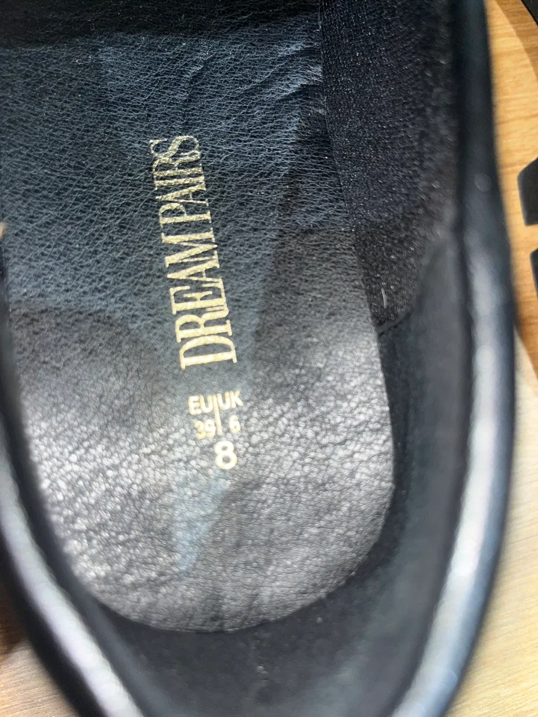 Dream Pairs Black Loafer, Size 8 image indicator(4)