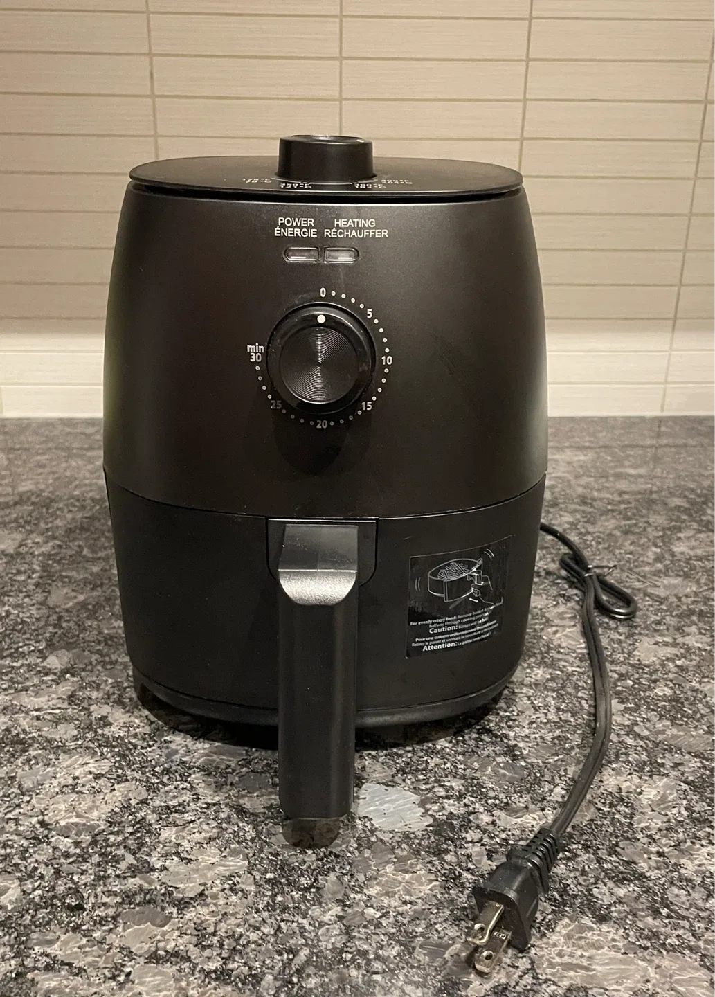 Black Air Fryer