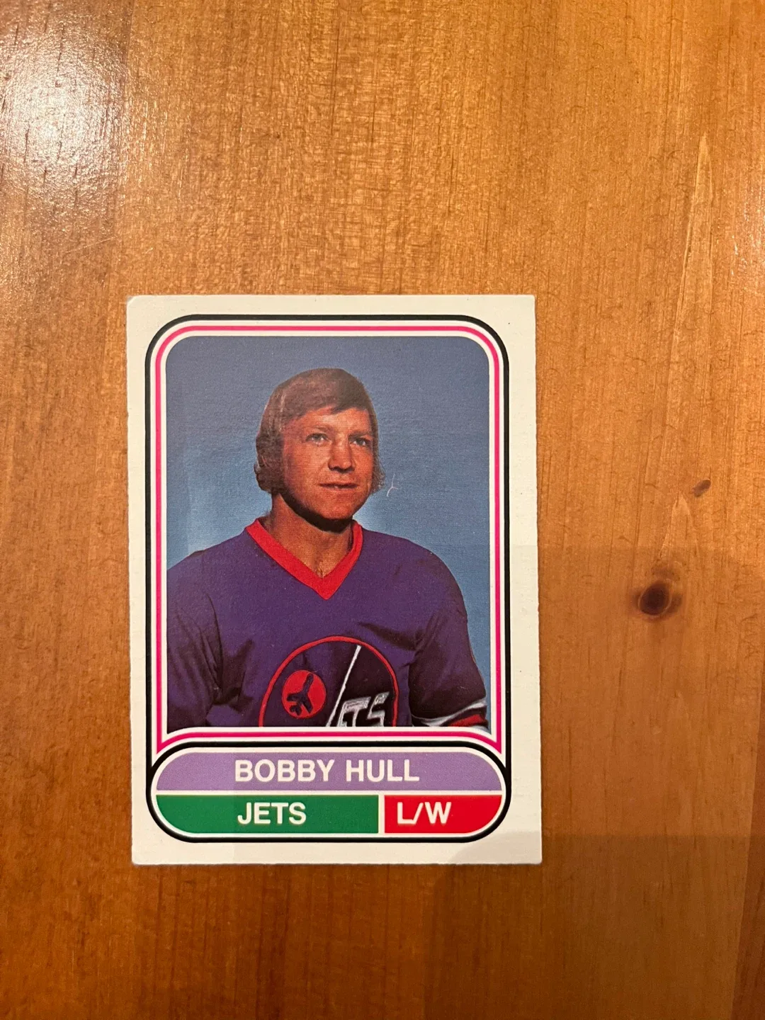 (1) BOBBY HULL 1975-76 O-PEE-CHEE WHA