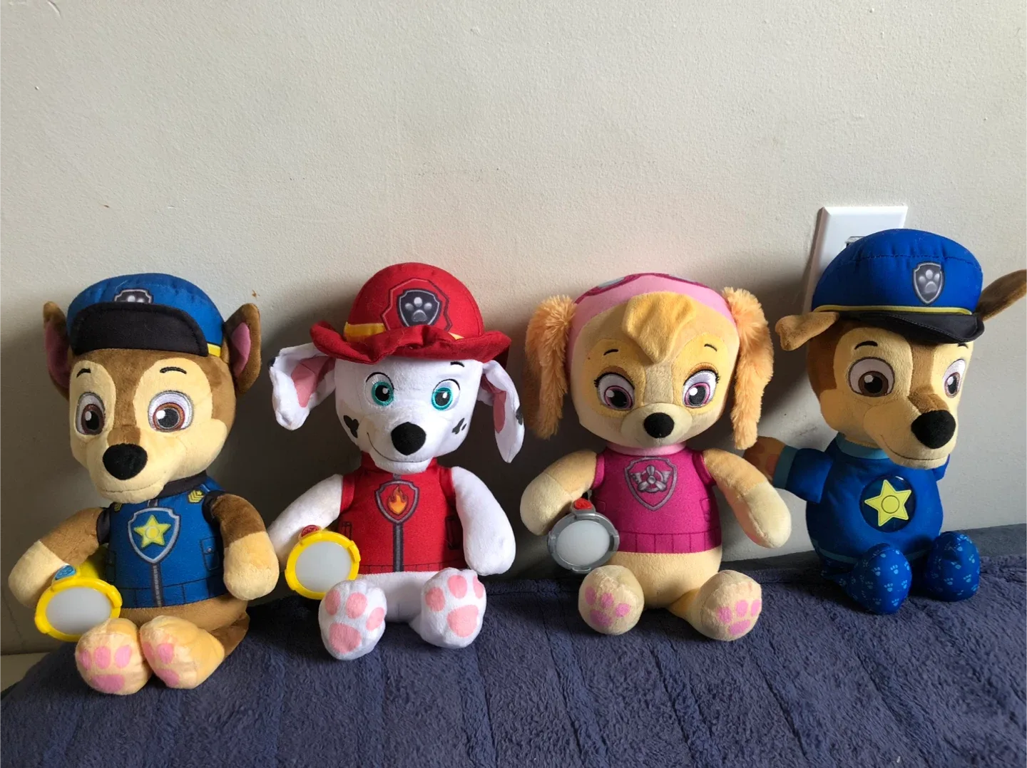 Paw Patrol Plush Toys (Set of 4)