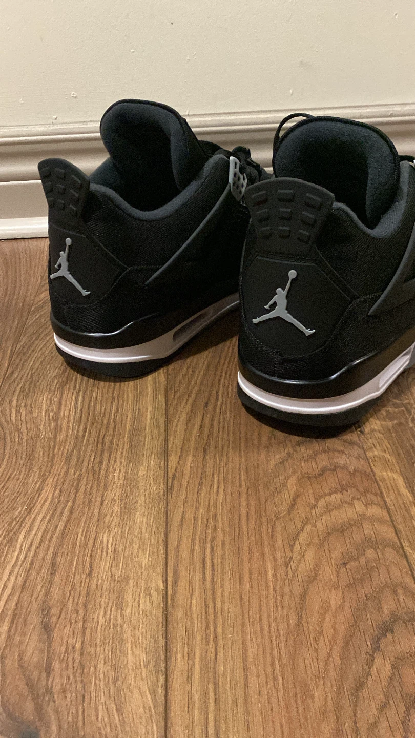 Air Jordan 4 Retro SE “Black” Canvas - photo 5