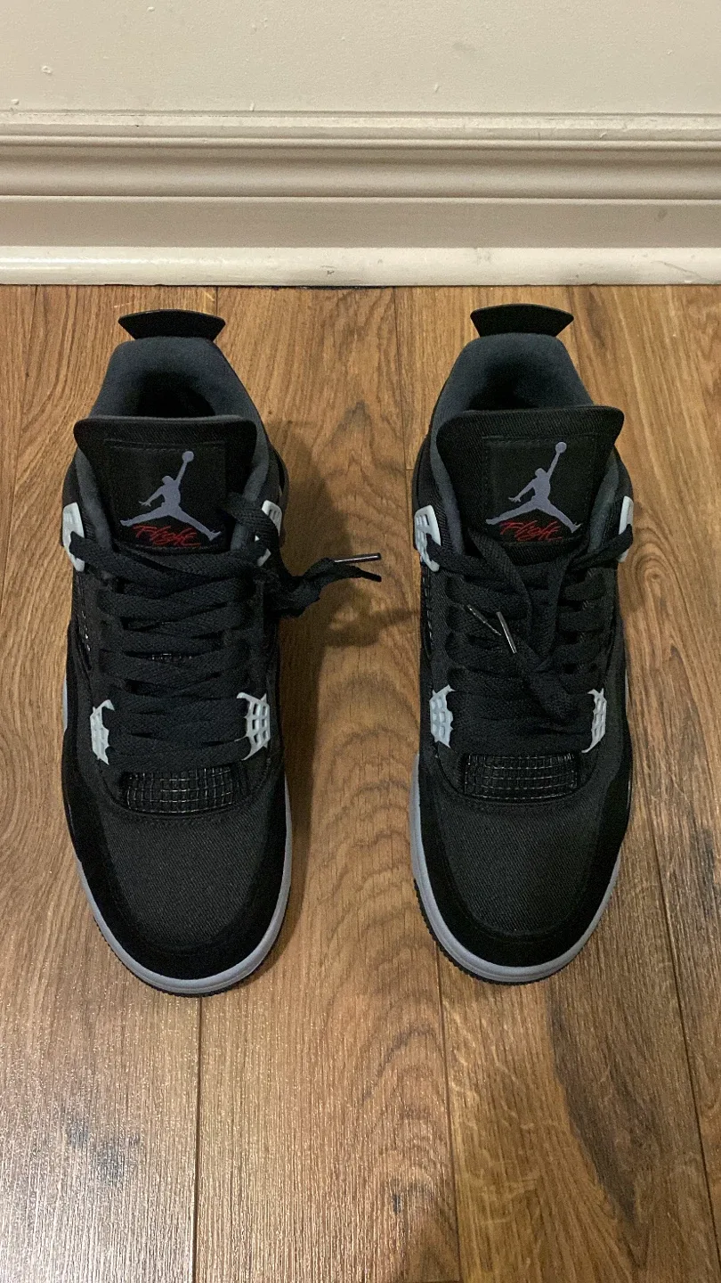 Air Jordan 4 Retro SE “Black” Canvas