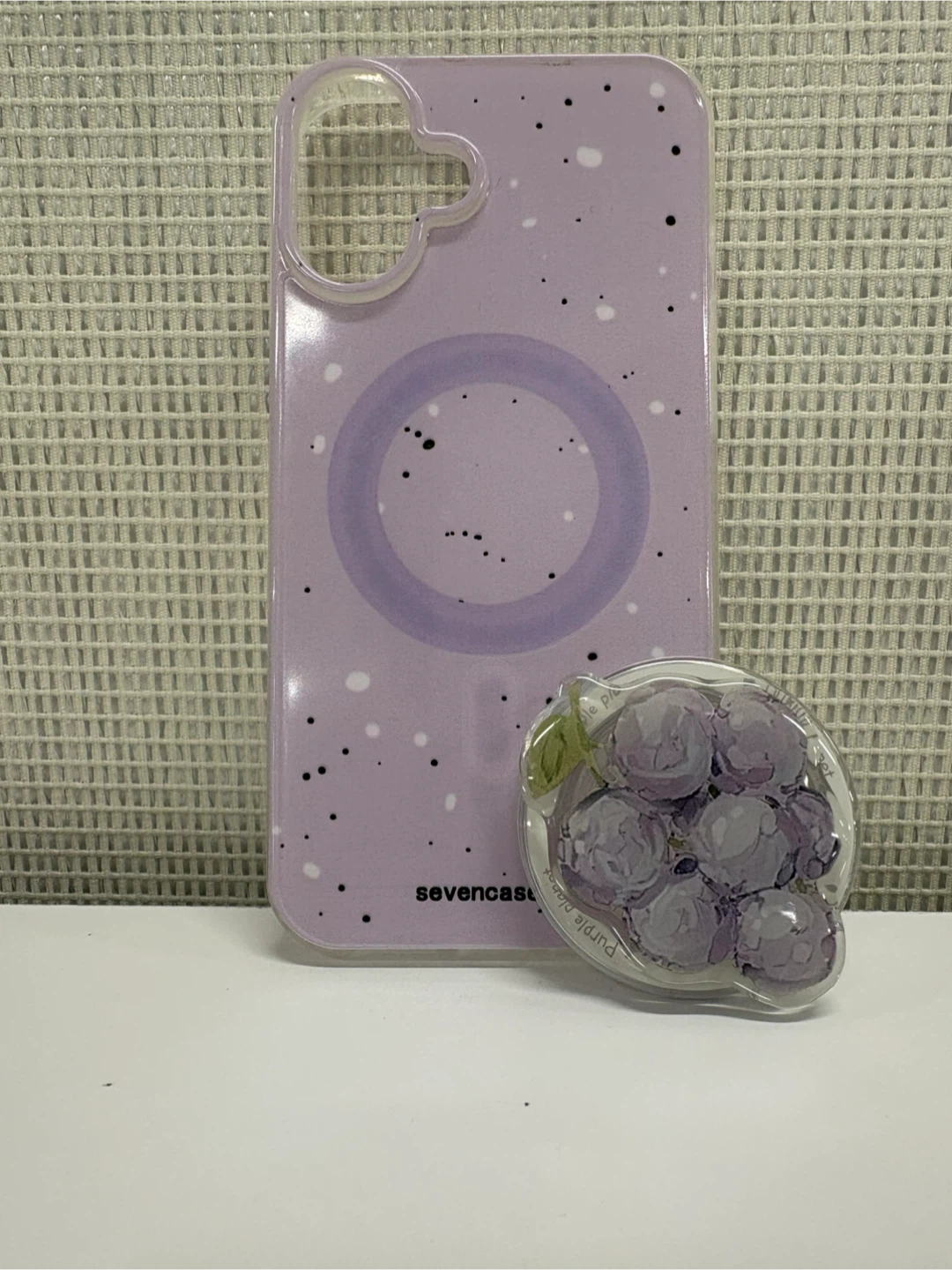 Apple iPhone 16Plus Purple Grape Phone Case & Grip/ Stsnd - photo 2