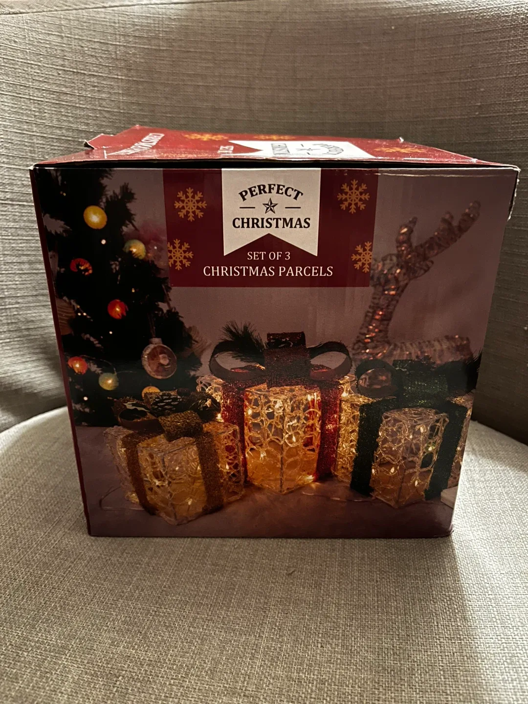 Set of 3 Christmas Parcels