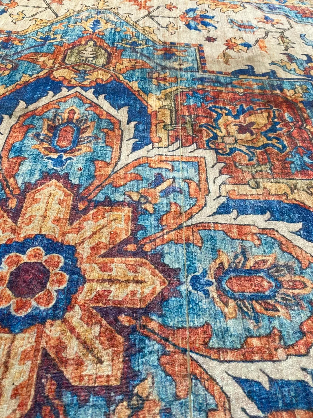 Area Rug - Blue, Orange image indicator(5)