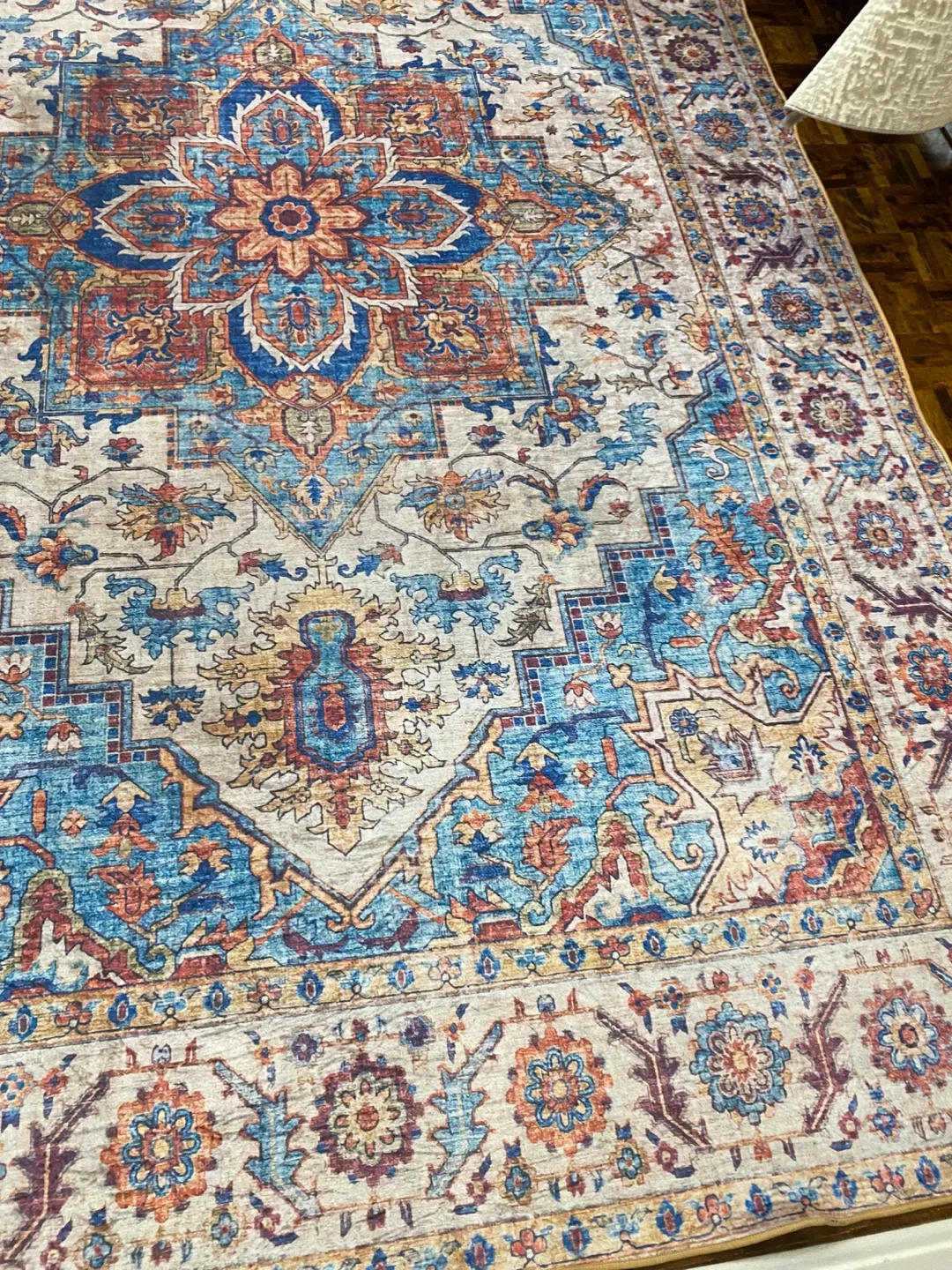 Area Rug - Blue, Orange image indicator(7)