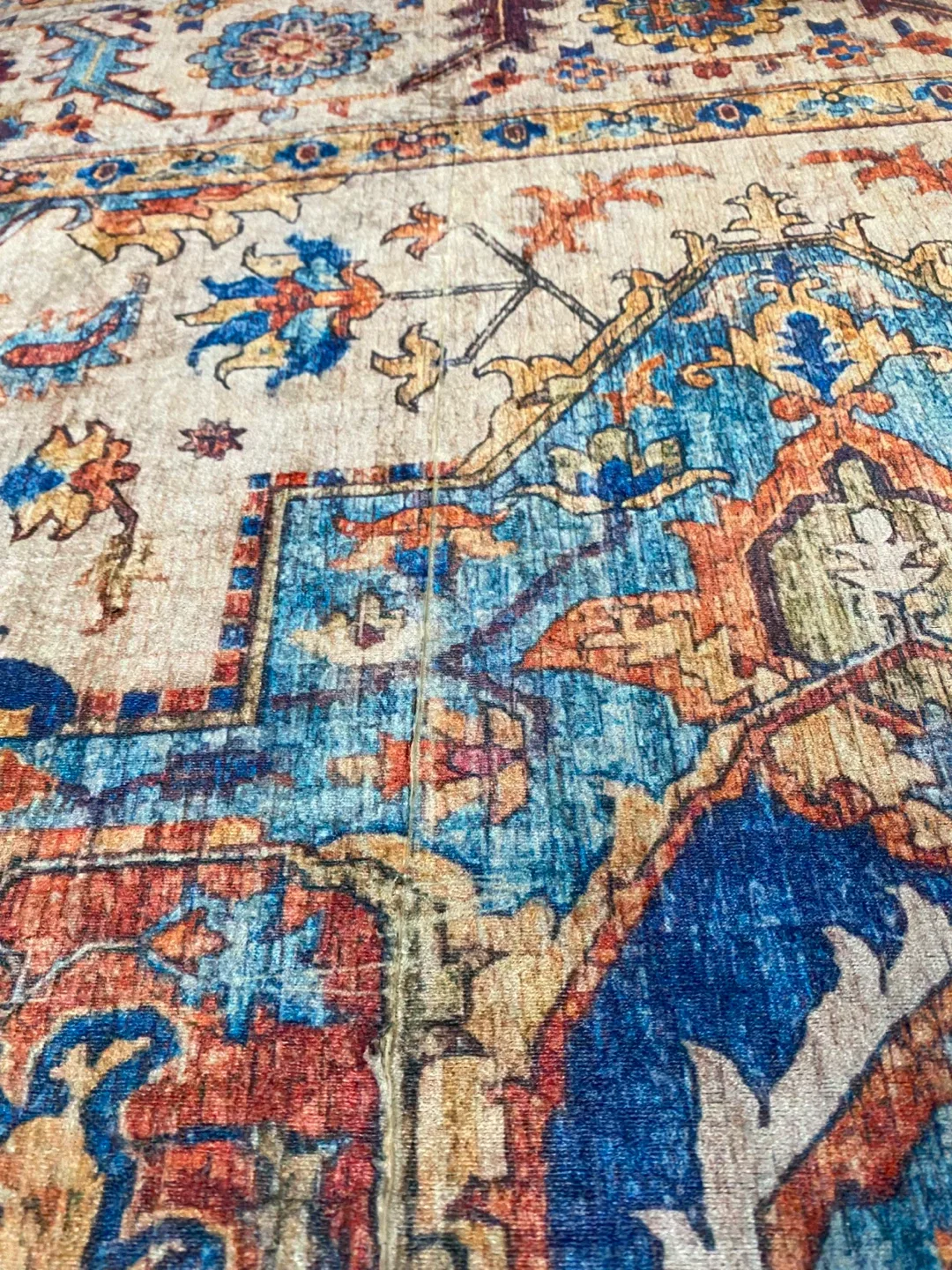 Area Rug - Blue, Orange image indicator(3)