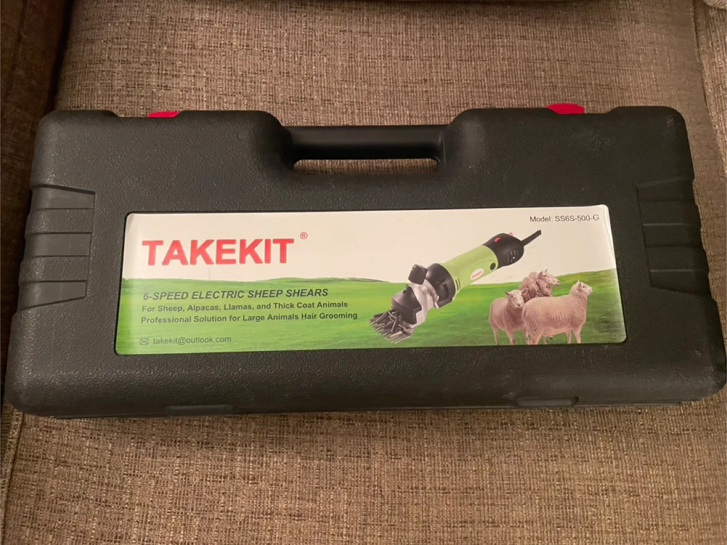 TAKEKIT 6-Speed Electric Sheep Shears